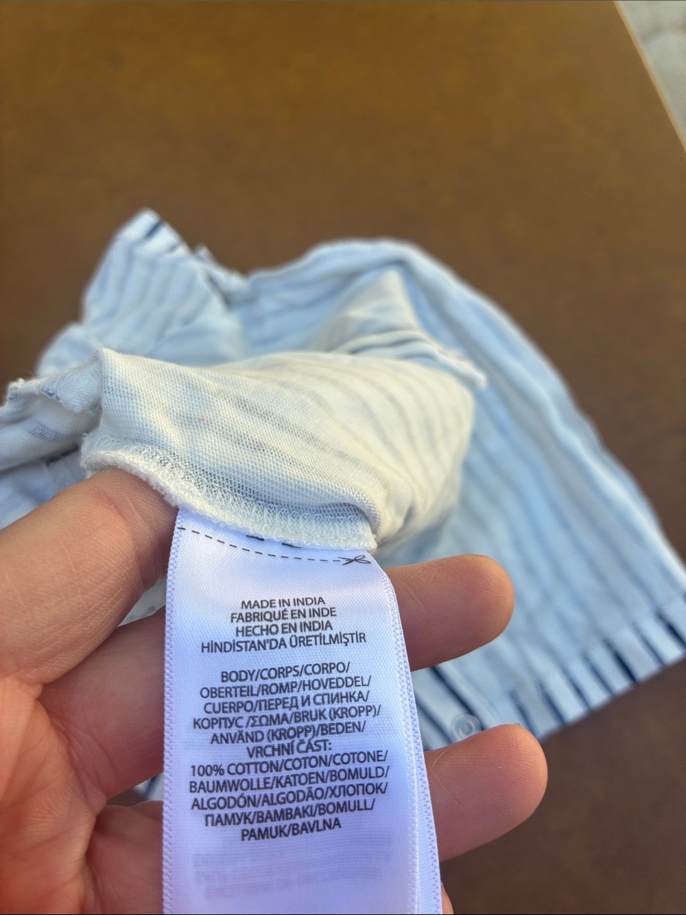 Ralph Lauren Baby Boy Striped Cotton Henley Shortall 6M - Picture 9 of 12